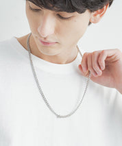 ステンレスデザインチェーンネックレス 11631