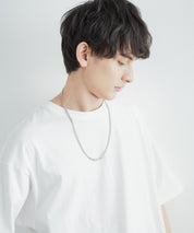 ステンレスデザインチェーンネックレス 11631