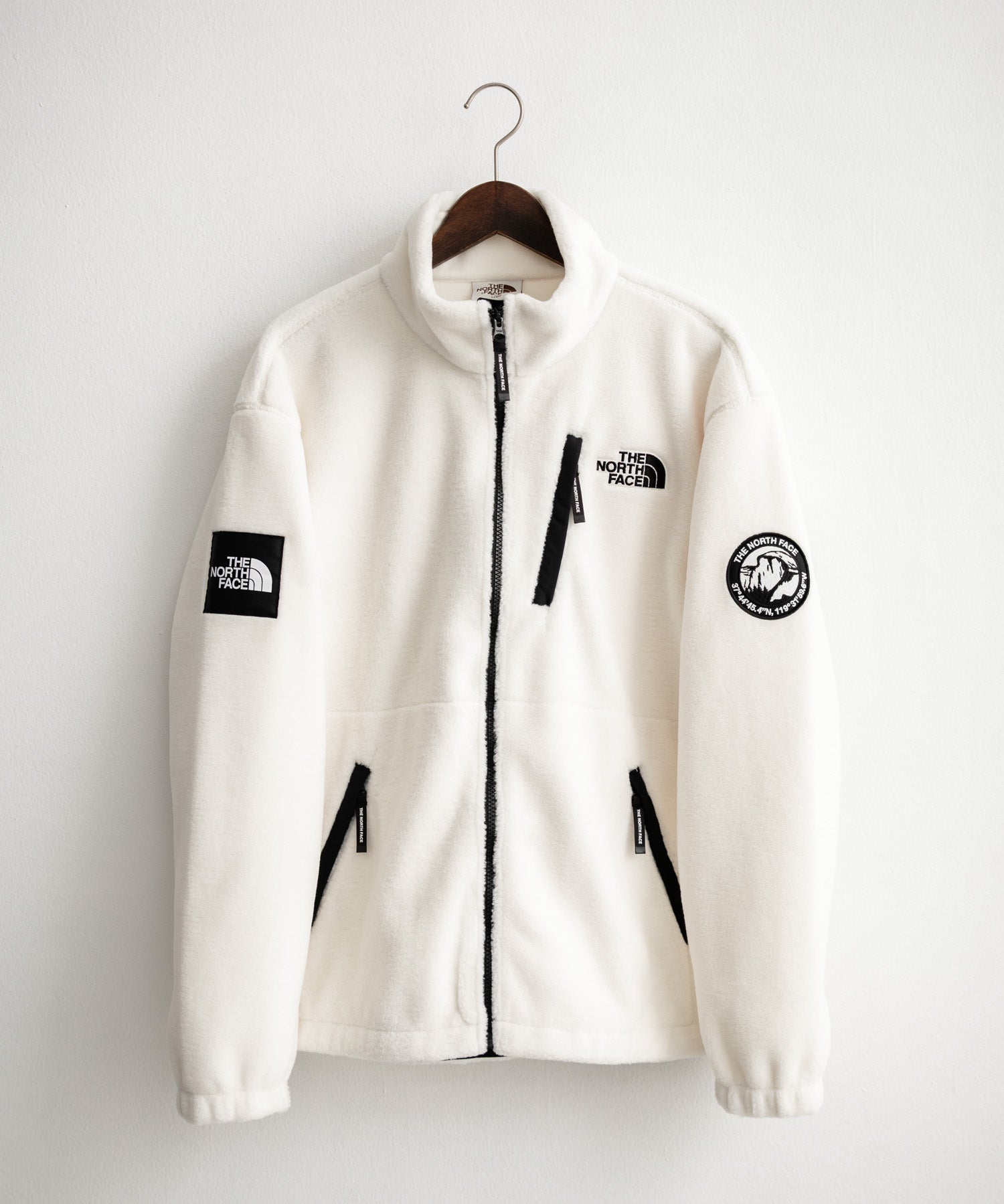 日本未展開モデル THE NORTH FACE ザ・ノースフェイス WHITE LABEL ホワイトレーベル RIMO FLEECE JACKET オーバーサイズスタンドカラーリモフリースジャケット 15528