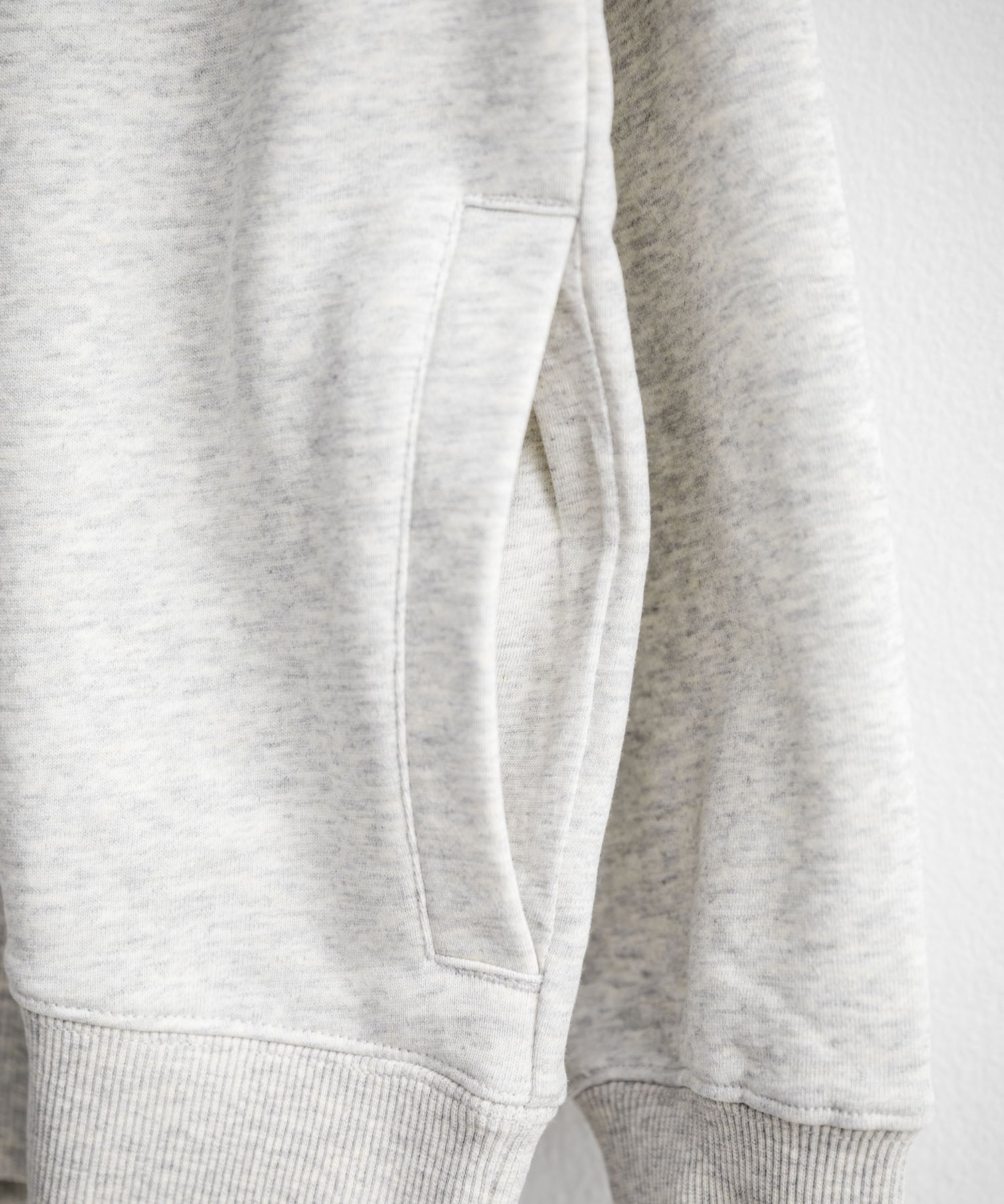 HUF ハフ SLATE QUARTER ZIP FLEECE オーバーサイズロゴ刺繍ハーフジップトレーナー