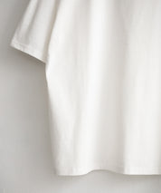 新色追加 U.S. POLO ASSN. 別注コラボオーバーサイズワンポイントロゴ刺繍天竺半袖ハーフジップポロシャツ 無地/クレリック 15426