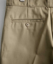 Dickies ディッキーズ 85283 Double Knee Work Pants Length32 ワンポイントロゴ刺繍ダブルニーツイルワイドストレートワークパンツ レングス32インチ 16362