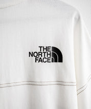 THE NORTH FACE WHITE LABEL STITCH DYEING S/S R/TEE オーバーサイズステッチラインワンポイントロゴピグメント加工半袖Tシャツ 16163