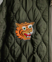 YOIDORE 酔いどれ スーベニア刺繍キルティング2wayリバーシブルジャケット 14890