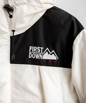 FIRST DOWN ファーストダウン WRAP DOWN PARKA DICROS MAURI フード付きラップダウンジャケット F942010 14980