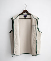 Patagonia パタゴニア M S RETRO PILE VEST レトロパイルフリースベスト/ワンポイントロゴ入りスタンドカラーフルジップボアベスト 16383