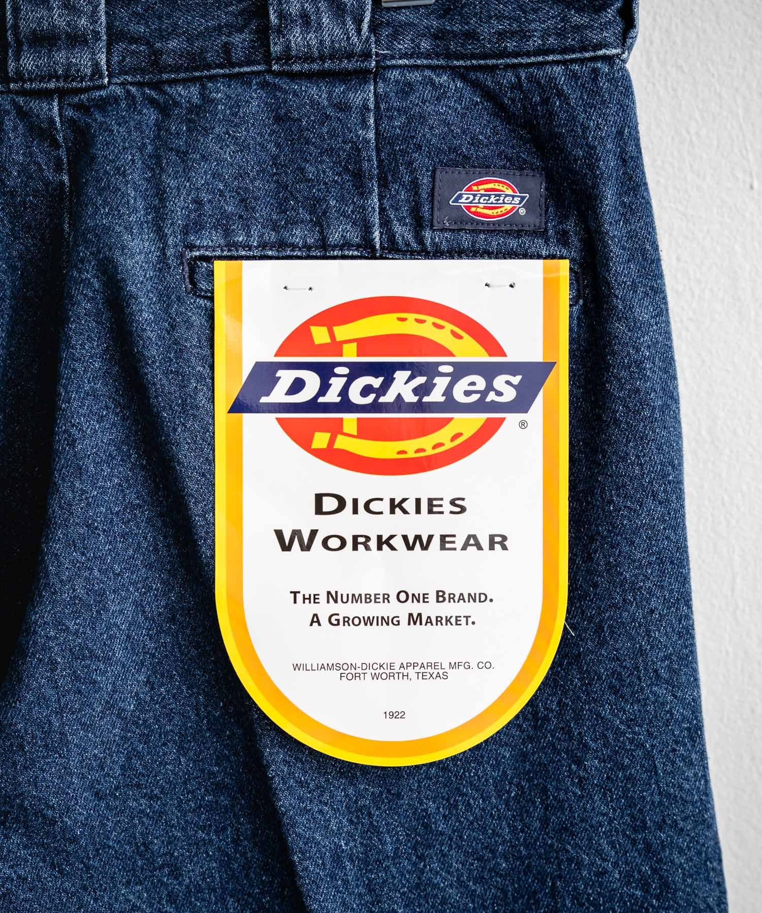 Dickies ディッキーズ デニム874ワークパンツ/ワイドストレートデニムパンツ
