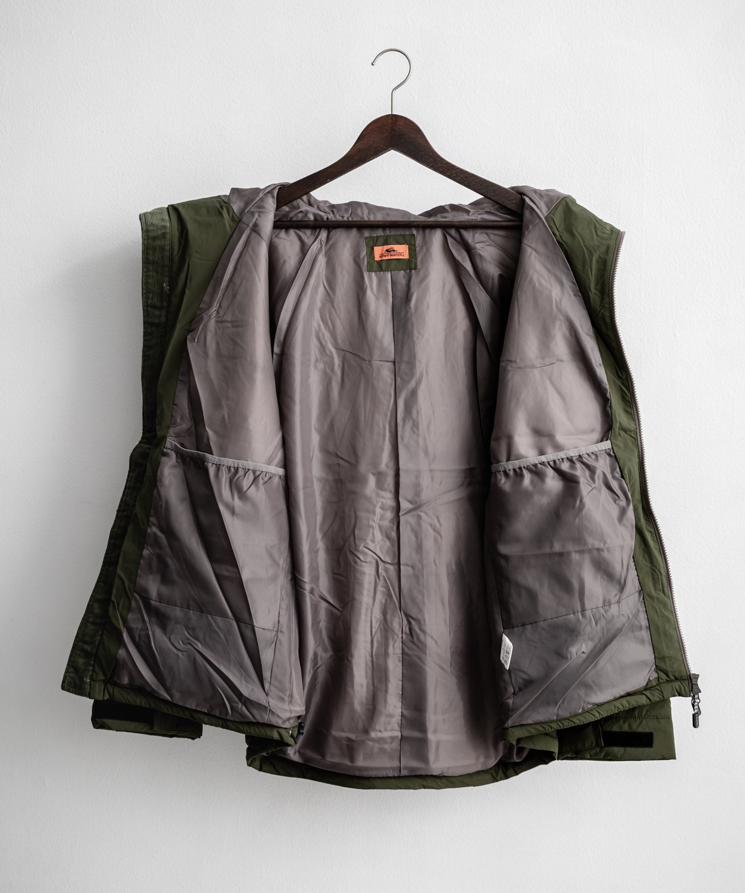 KRIFF MAYER クリフメイヤー CLEANNESS クリーネスワンポイントロゴ刺繍中綿ジャケット 2515100 14880