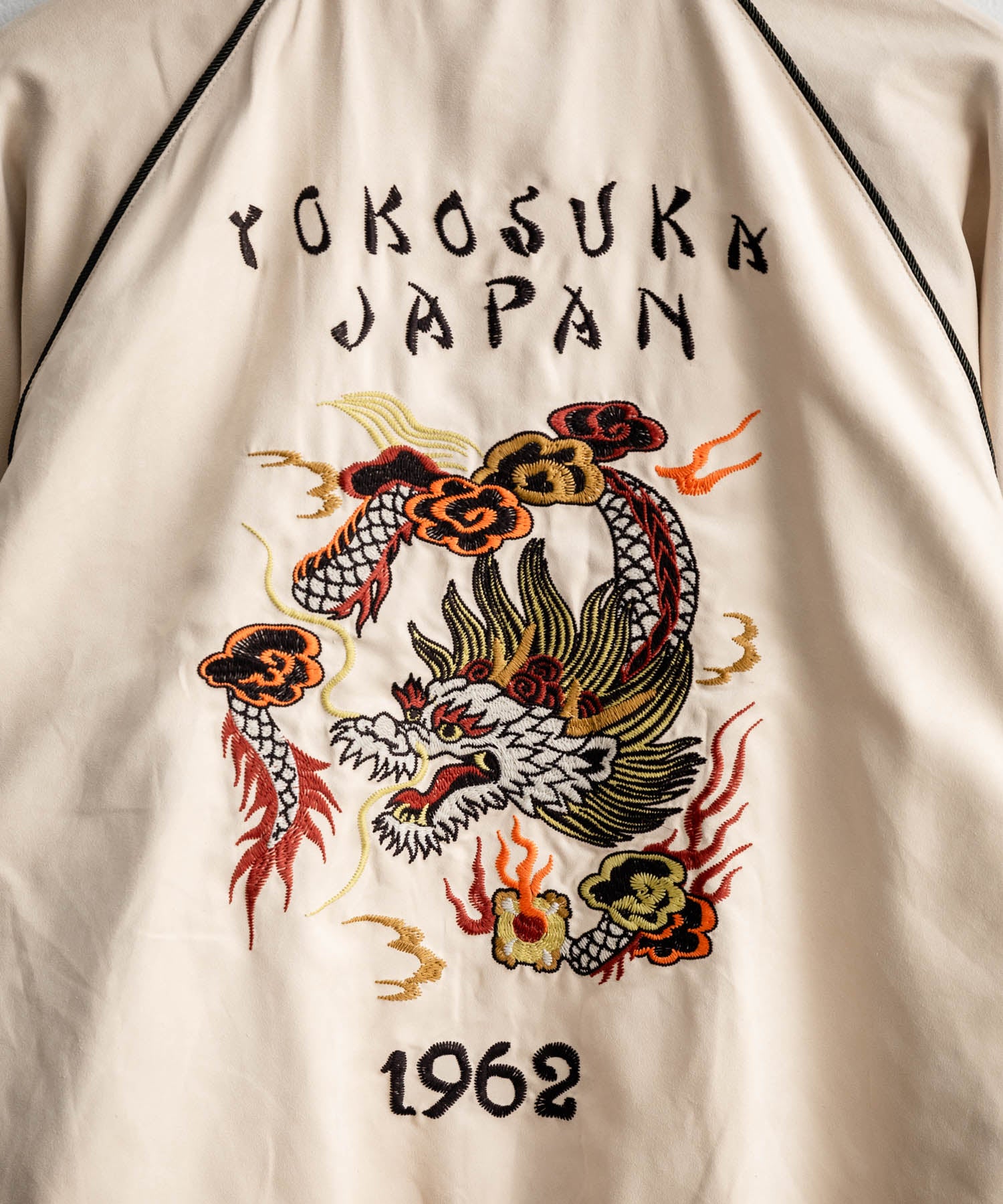 KRIFF MAYER クリフメイヤー オーバーサイズスーベニア刺繍ステンカラージャケット/ダブルジップラグランスリーブブルゾン 2515101 14797