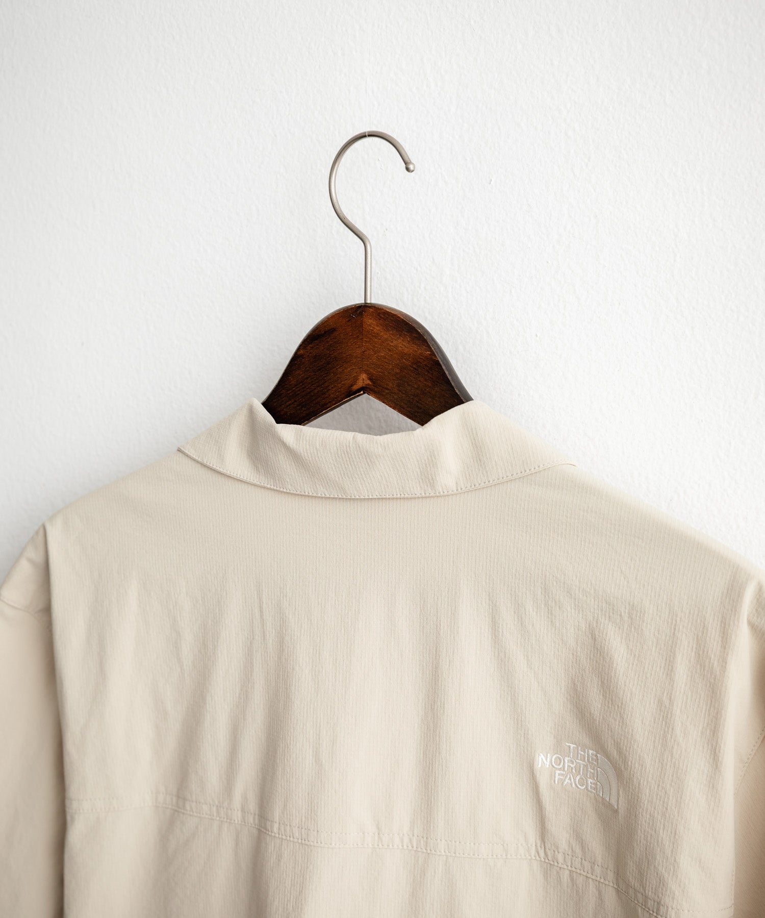 THE NORTH FACE ザ・ノースフェイス M'S KANTE SHIRTS　ワンポイントロゴ刺繍胸ポケット付き半袖オープンカラーシャツ 16020