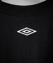 UMBRO アンブロ 別注コラボ オーバーサイズワンポイントロゴ刺繍クルーネック半袖Tシャツ