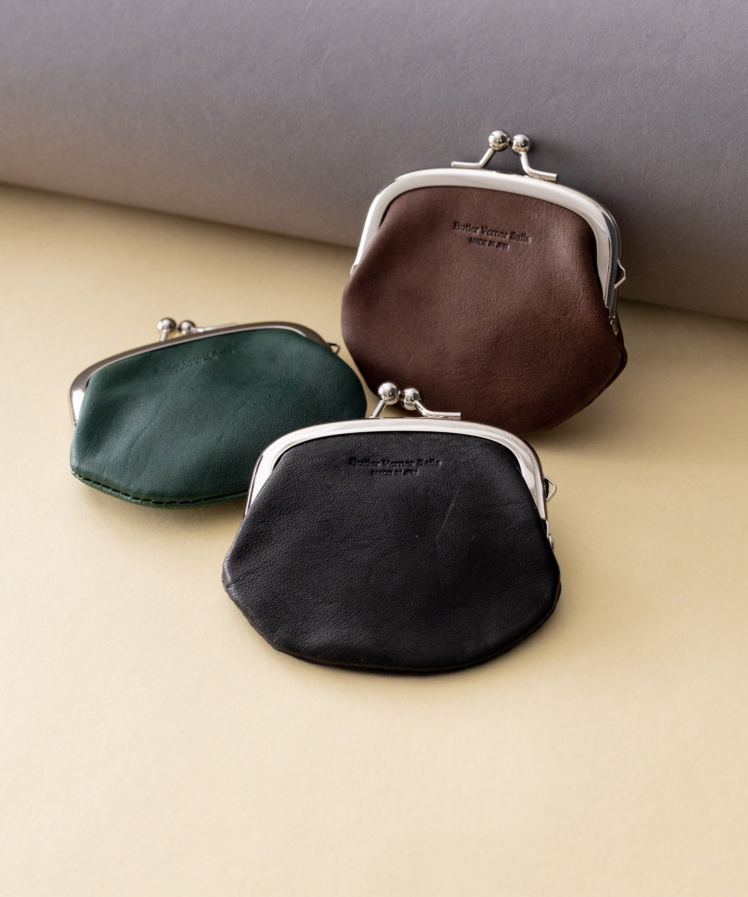 Butler Verner Sails バトラーバーナーセイルズ 日本製ホースレザーがま口小銭入れ JW-3002 15358