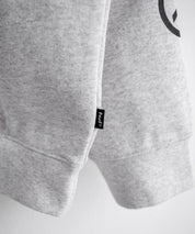 HUF ハフ オーバーサイズ裏起毛アソートプリント刺繍クルーネック長袖トレーナー 16462