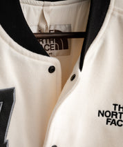 日本未展開モデル WHITE LABEL THE NORTH FACE VARSITY HEAT JACKET オーバーサイズフェイクレザー切替スタジャン/ブルゾン 15555