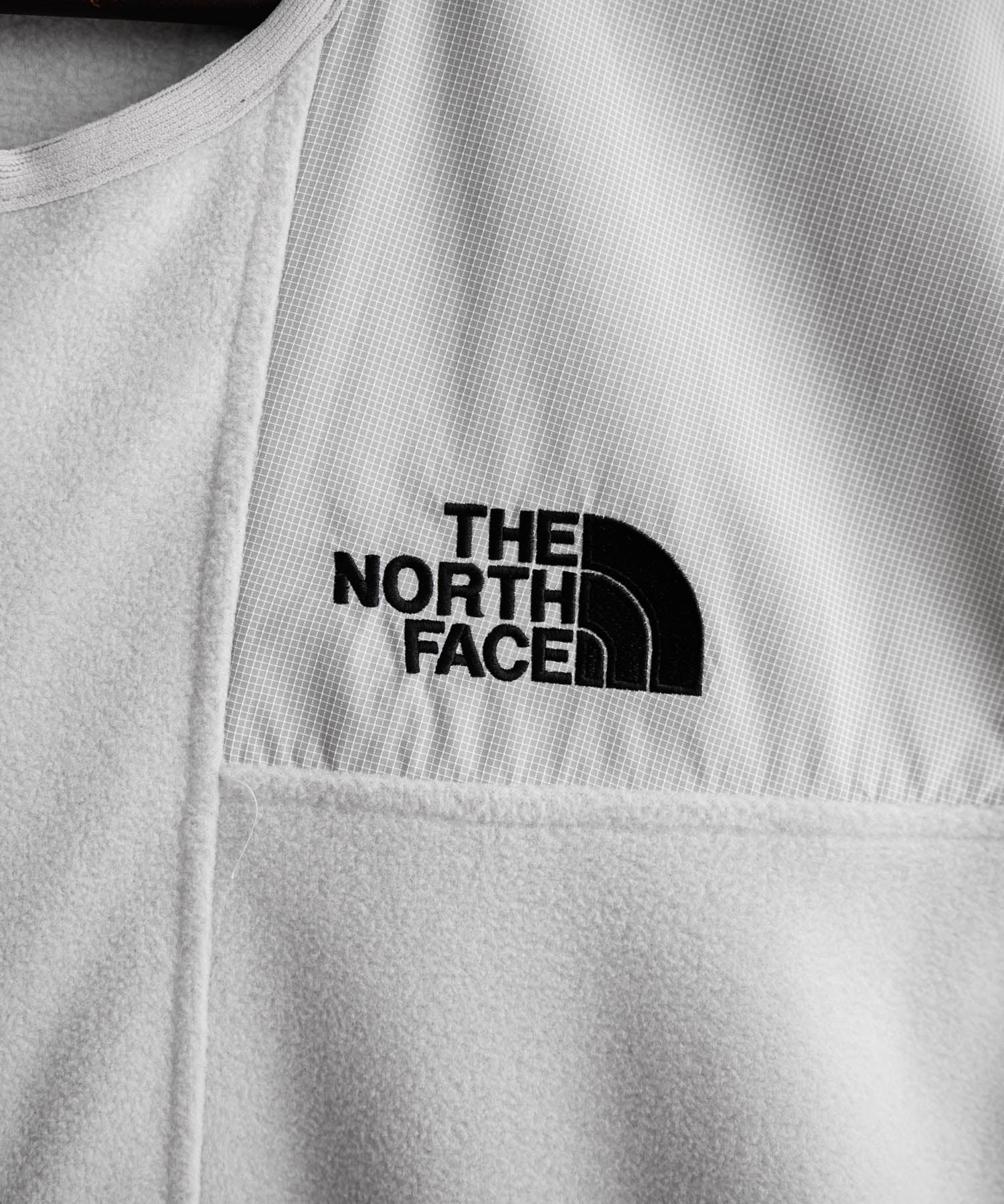 日本未展開モデル THE NORTH FACE ザ・ノースフェイス LINE-X FLEECE VEST ワンポイントロゴ刺繍フリースベスト 15569