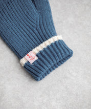 【スマホ/タッチパネル対応】ホールタッチリブニットライングローブ手袋 15255