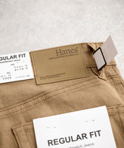 Hanes ヘインズ ストレッチ5ポケットカツラギパンツ