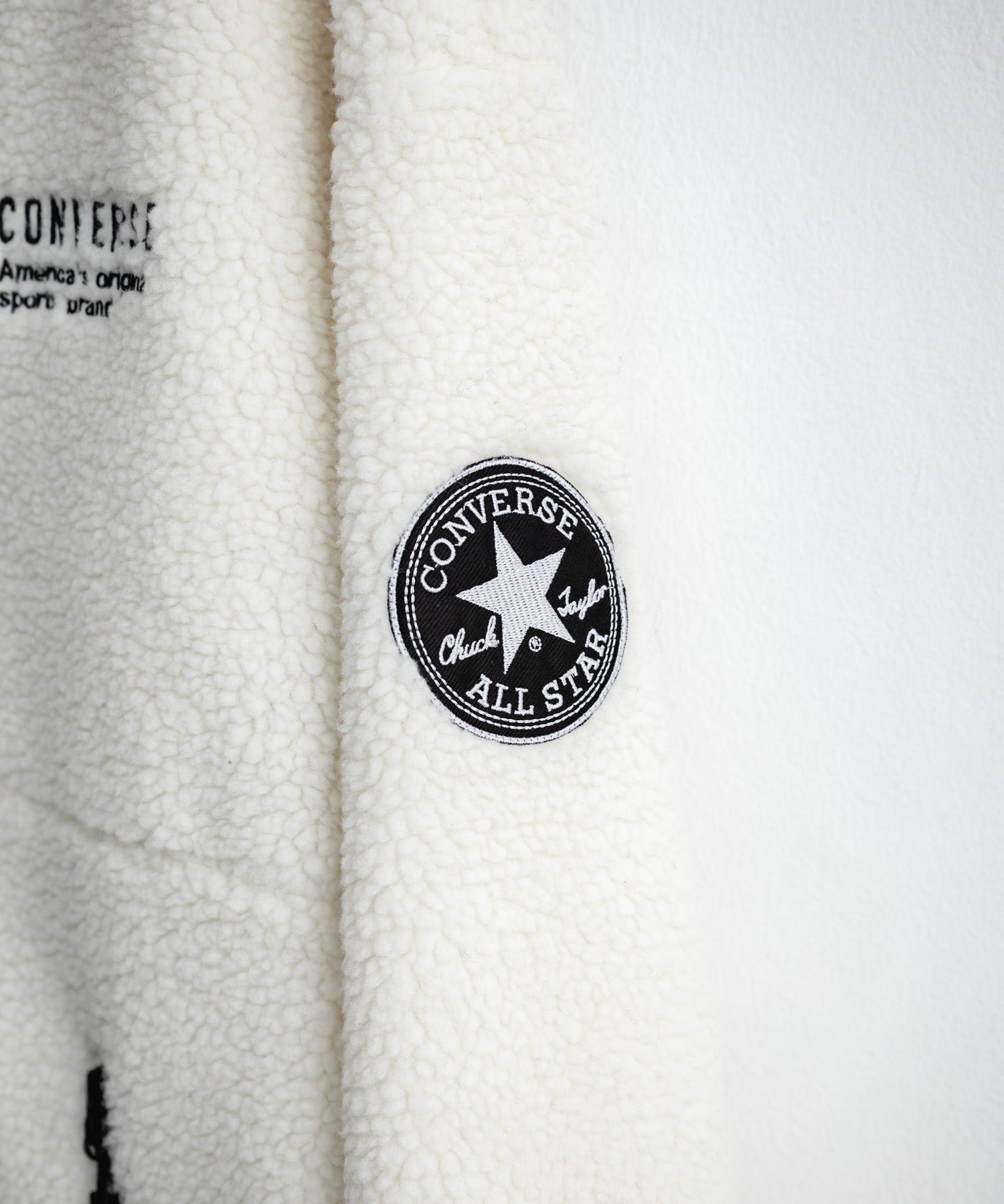 CONVERSE コンバース オーバーサイズシープボアスタンドカラージャケット 16594
