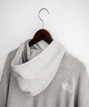 日本未展開モデル THE NORTH FACE ザ・ノースフェイス WHITE LABEL ホワイトレーベル WAFFLE HOOD PULLOVER オーバーサイズワッフルミニボックスロゴ刺繍パーカー 15065