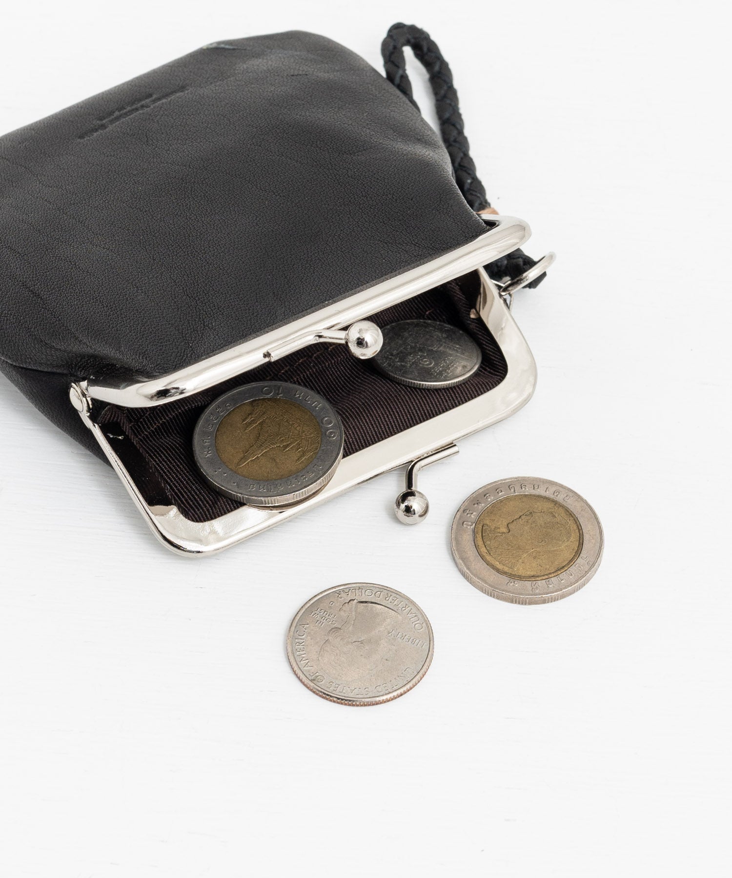 Butler Verner Sails バトラーバーナーセイルズ 日本製 国産ホースレザーがま口ミニウォレット JW-2715 12335