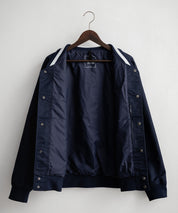 THE NORTH FACE ザ・ノースフェイス M'S BRETON JACKET ワンポイントロゴ刺繍スタジャン/ナイロンジャケット 15886