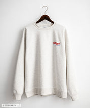 Kellogg's 別注コラボ オーバーサイズヴィンテージライクグラフィックプリント裏起毛スウェットトレーナー 15117