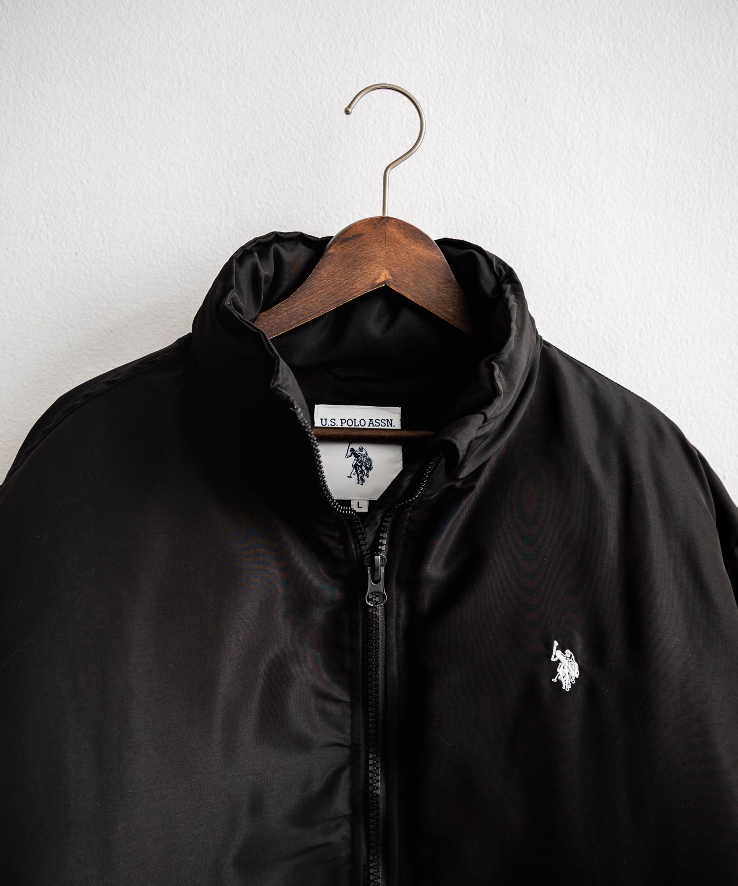 U.S. POLO ASSN. ユーエスポロアッスン PADDED JACKET オーバーサイズワンポイントロゴ刺繍パデッドジャケット 14864