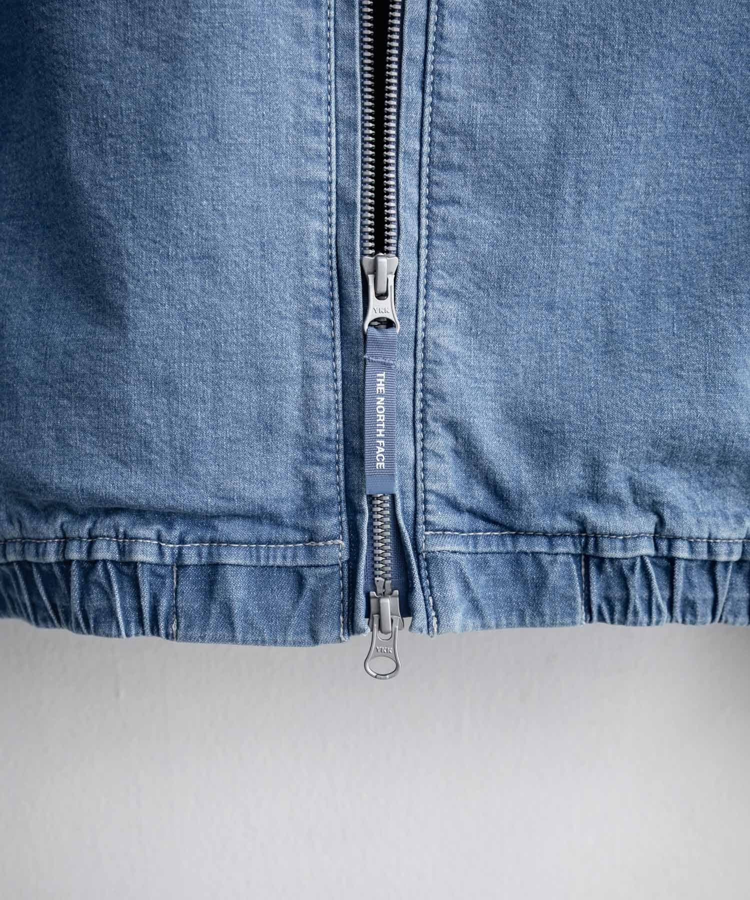 日本未展開モデル THE NORTH FACE WHITE LABEL ホワイトレーベル ザ・ノースフェイス BRIS DENIM JACKET デニムパーカー/デニムジャケット 16380