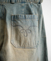 KRIFF MAYER クリフメイヤー ワイドデニムウエスタンパンツ 2534005 15604