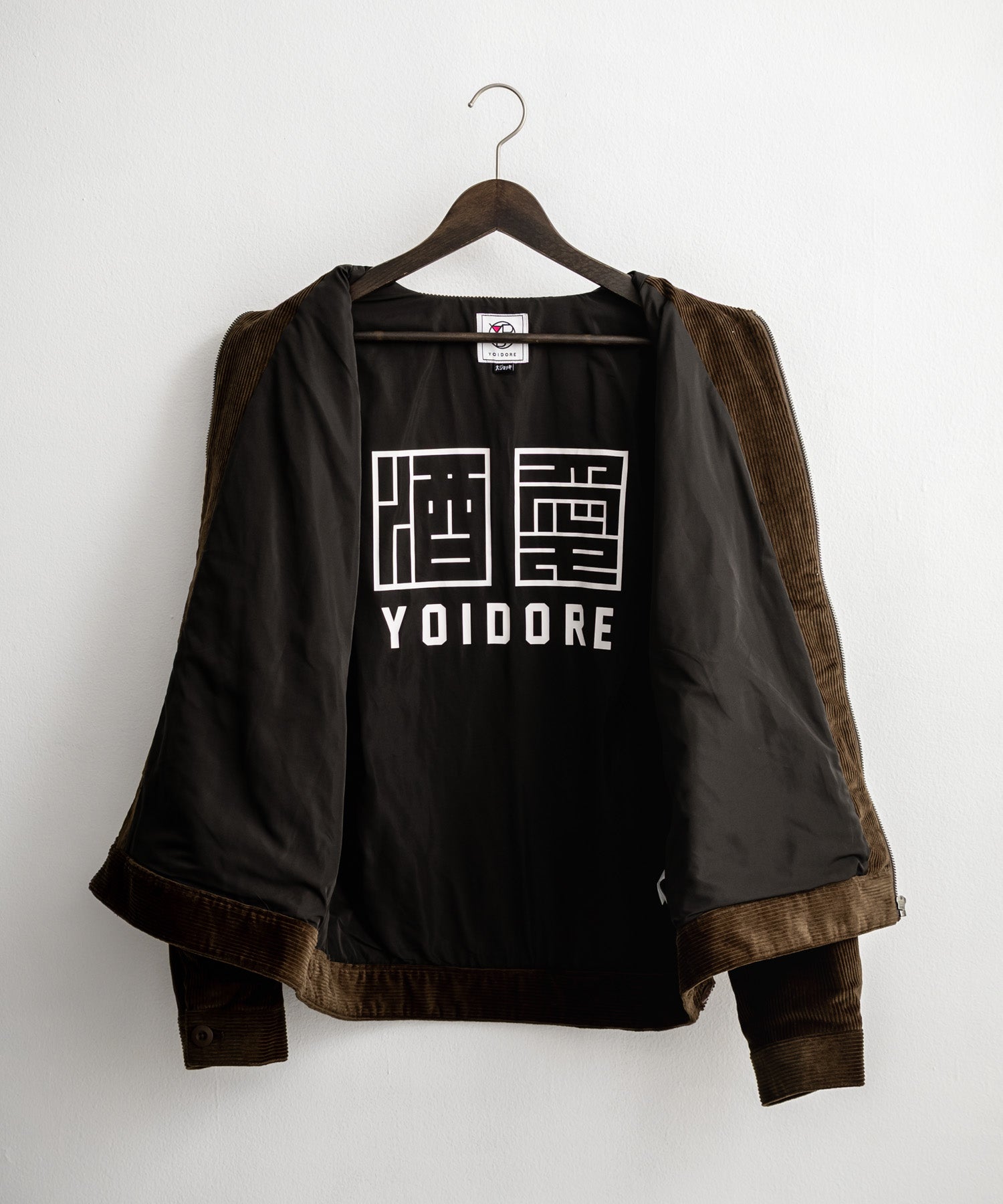 YOIDORE 酔いどれ 酒愛好家刺繍オーバーサイズコーデュロイジャケット