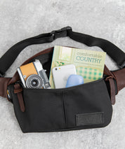 Butler Verner Sails バトラーバーナーセイルズ 日本製 国産コーデュラ本革付属ヒップバッグ JA-1225 6126