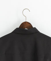 新色追加 オーバーサイズ レギュラーカラーストレッチ長袖シャツ 11915