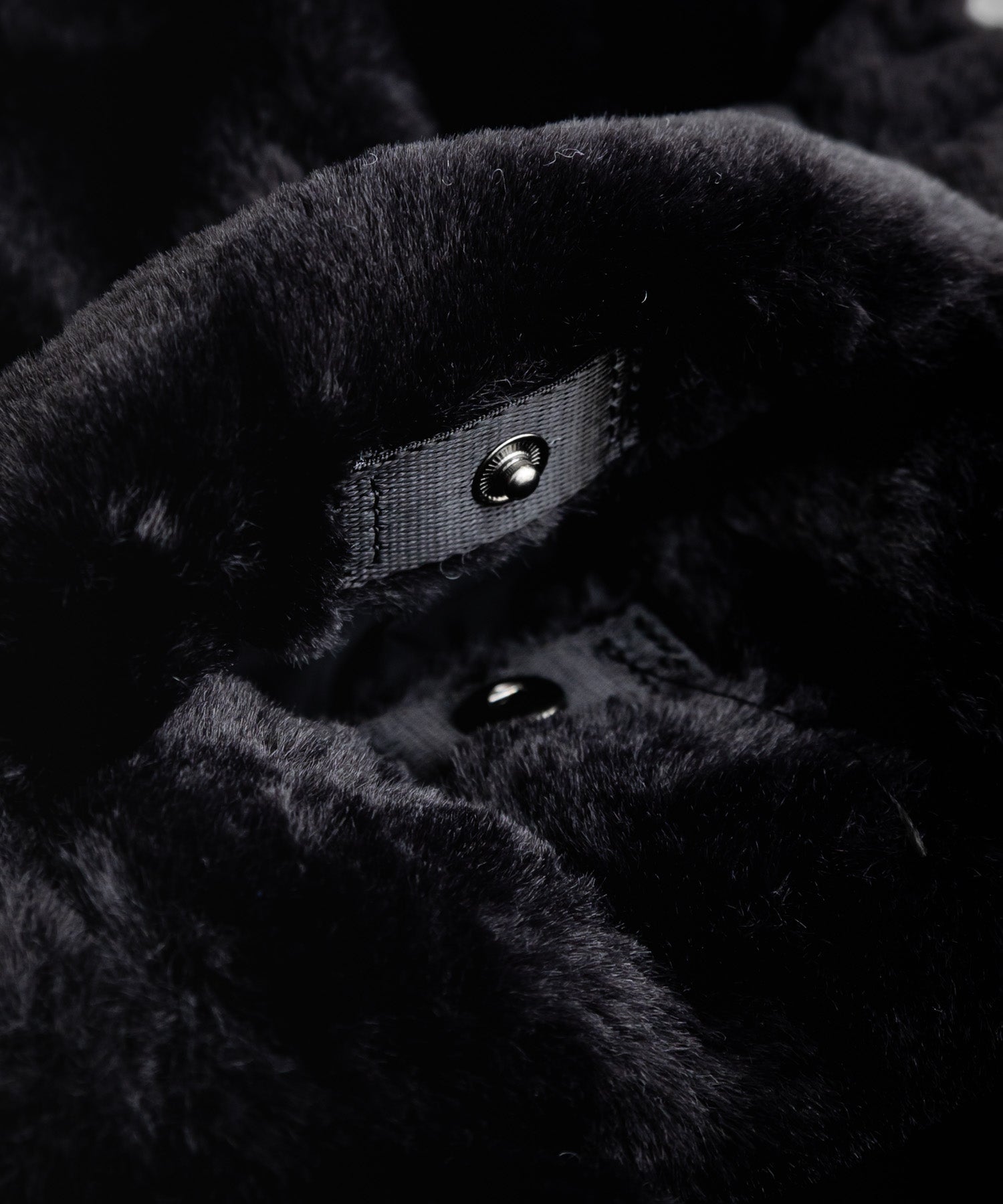 日本未展開モデル THE NORTH FACE ザ・ノースフェイス WHITE LABEL ホワイトレーベル PLUMPY TOTE BAG MINI FUR/2WAYミニバッグ 15469