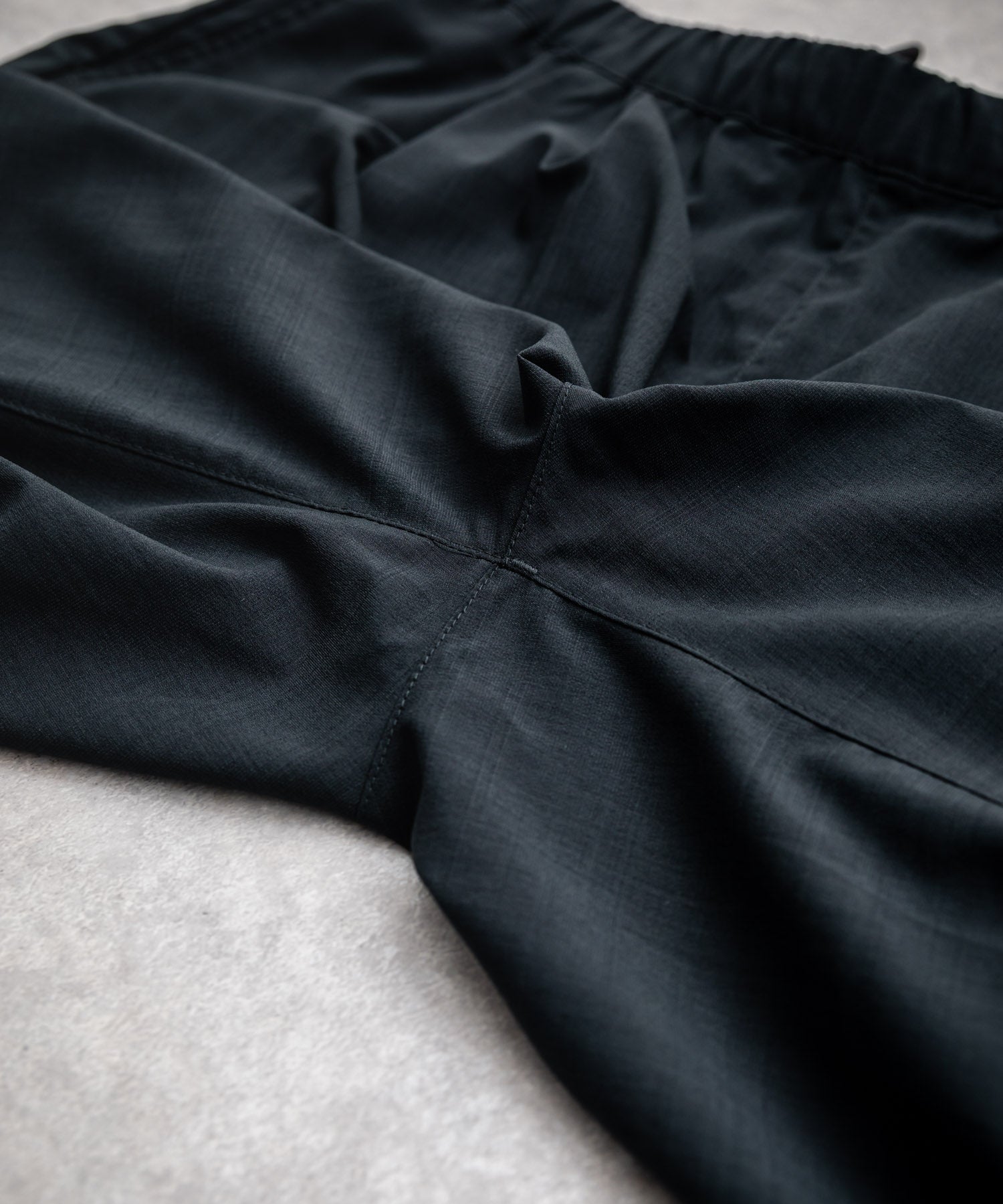 新色追加 接触冷感多機能素材リネンライク ワイドバルーンイージーパンツ 15481