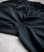 新色追加 接触冷感多機能素材リネンライク ワイドバルーンイージーパンツ 15481