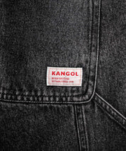 KANGOL カンゴール 別注コラボデニム・ツイルワイドテーパードペインターパンツ 14631