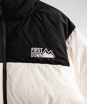 FIRST DOWN ファーストダウン BUBBLE DOWN JKT 2WAYリバーシブルバブルダウンジャケット F942001 14979