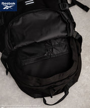 Reebok リーボック ワンポイントロゴ刺繍バックパック/A4収納可能大容量リュック 14840