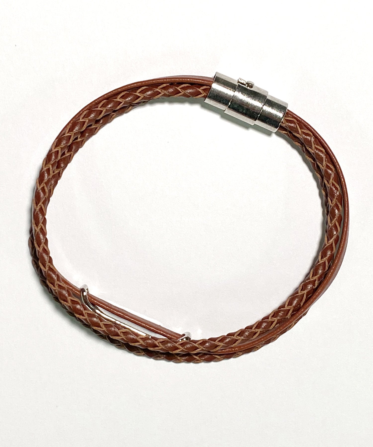 プレート リング チャーム 本革ブレスレット 9569