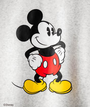 Disney ディズニー MICKEY MOUSE オーバーサイズ ミッキーマウスプリント裏起毛スウェットトレーナー	14939