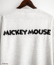 Disney ディズニー MICKEY MOUSE オーバーサイズ ミッキーマウスプリント裏起毛スウェットトレーナー	14939