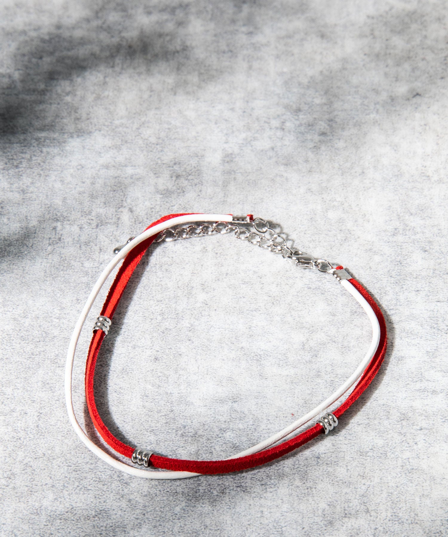 2連アンクレット ブレスレット 9571