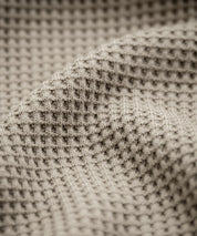 UMBRO アンブロ 別注コラボ オーバーサイズワンポイントロゴ刺繍ワッフルヘンリーネック半袖Tシャツ 15349