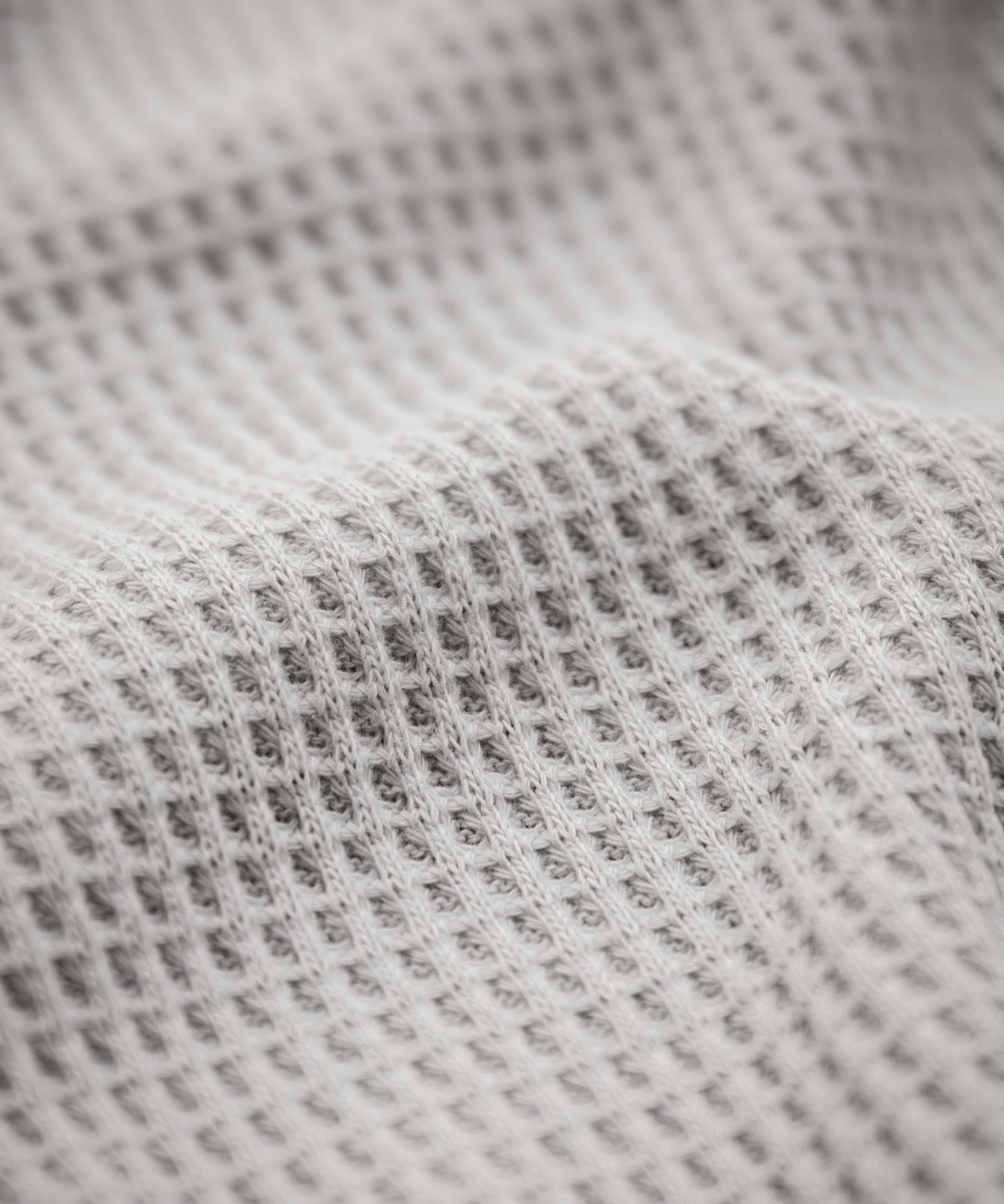 オーバーサイズ T/Cワッフルヘンリーネックタンクトップ 15577