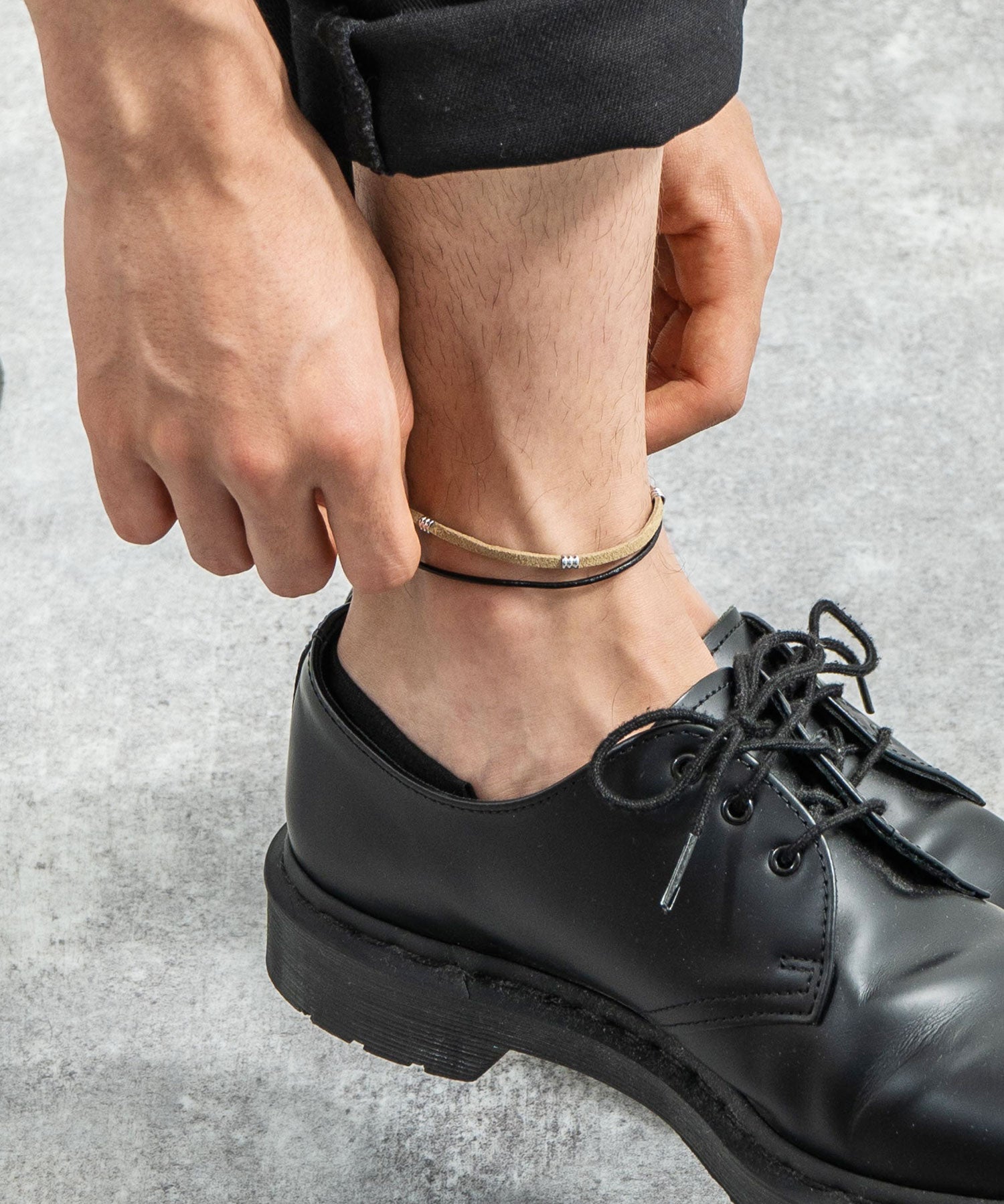 2連アンクレット ブレスレット 9571