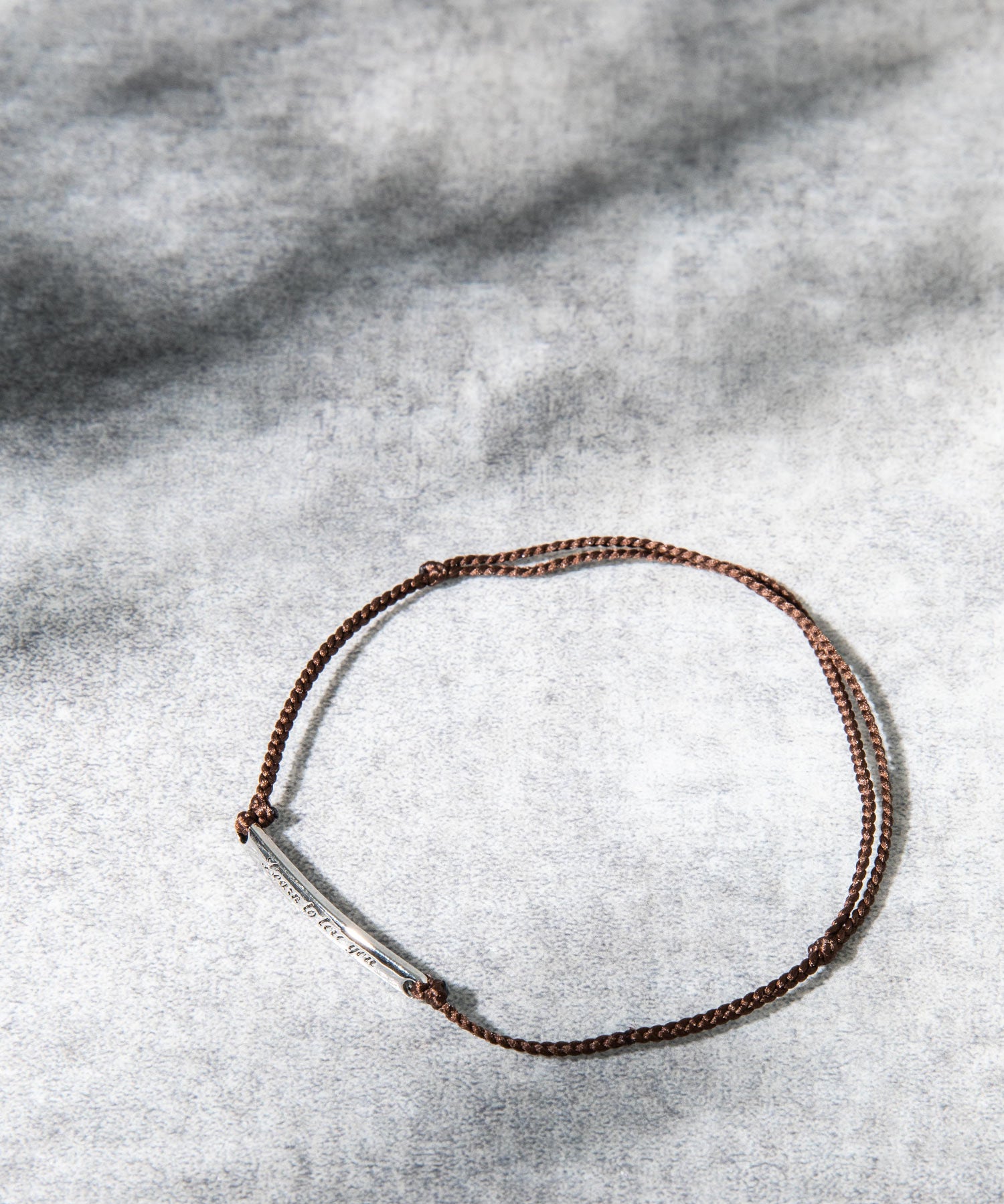 プレート チャーム アンクレット 9570