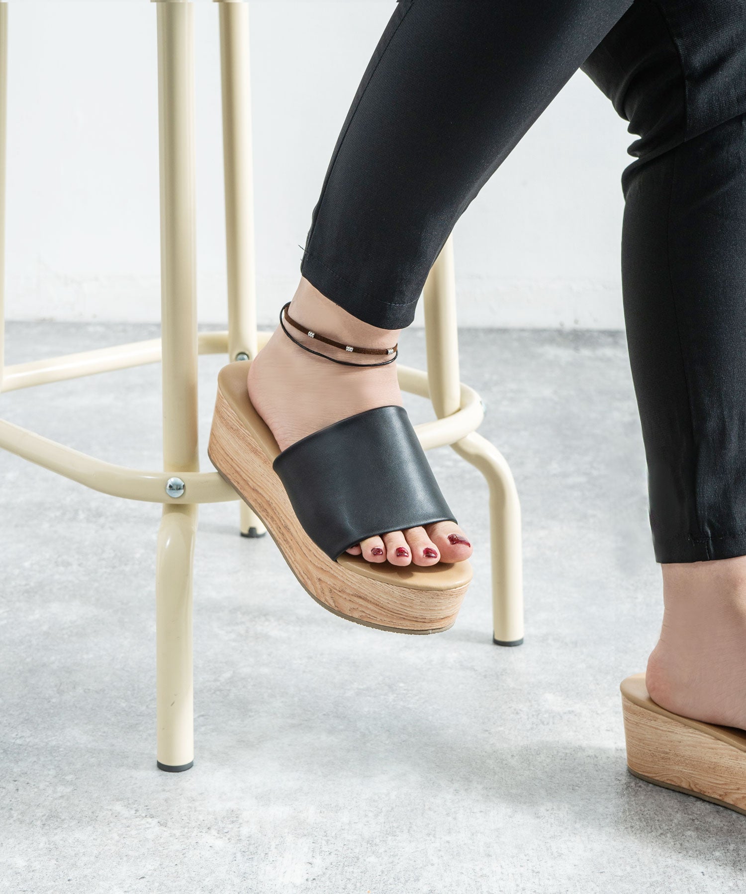 2連アンクレット ブレスレット 9571