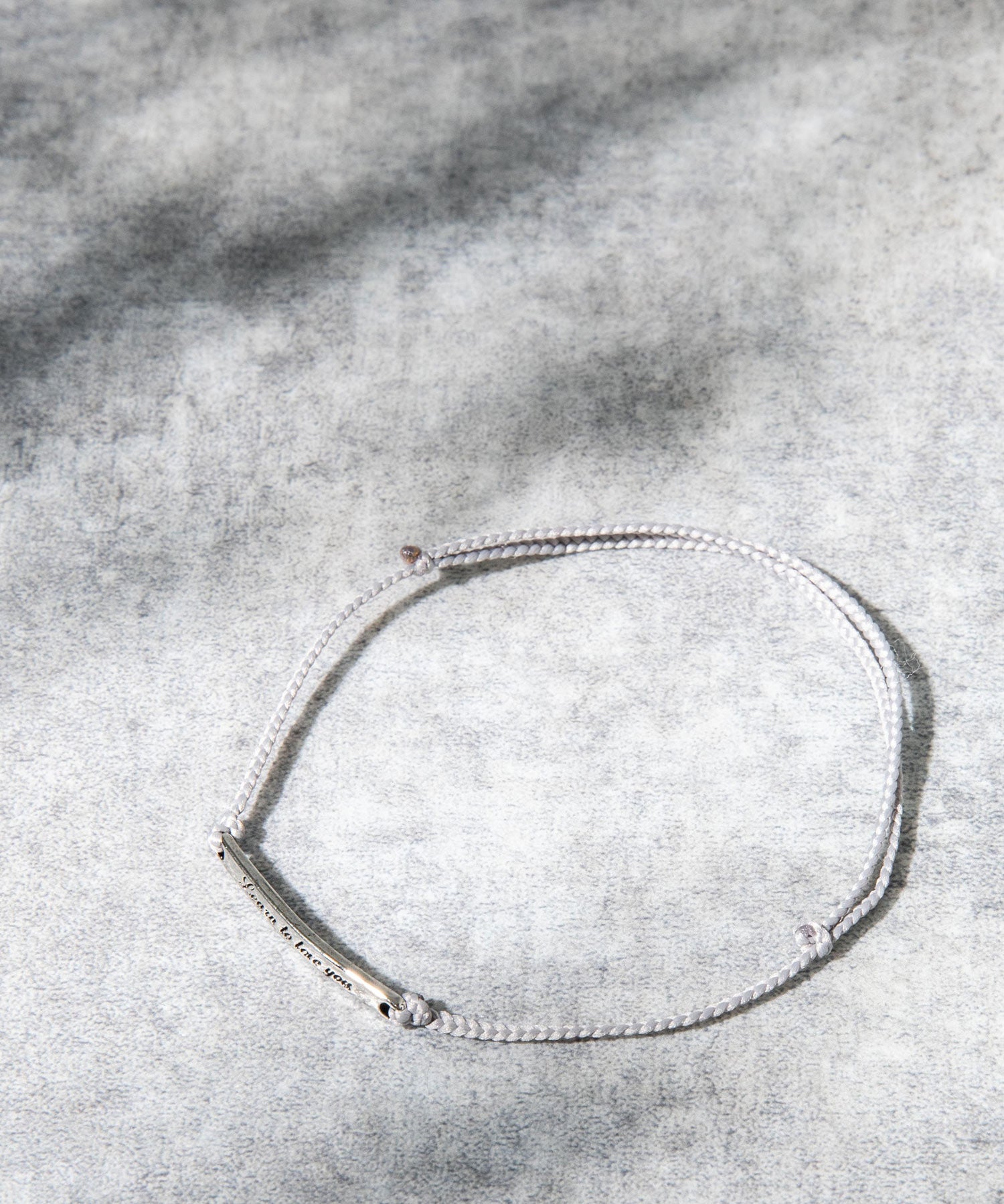 プレート チャーム アンクレット 9570