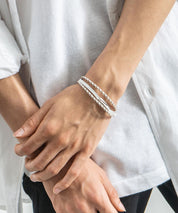 プレート リング チャーム 本革ブレスレット 9569