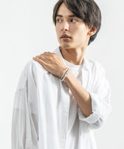 プレート リング チャーム 本革ブレスレット 9569